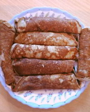 Банановые блинчики