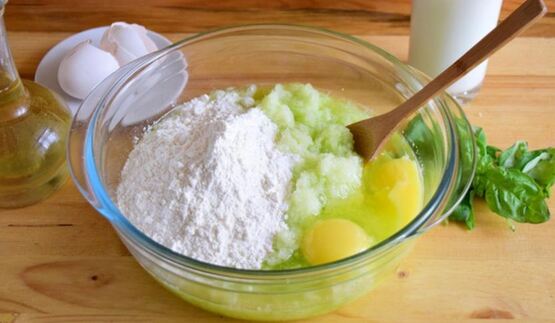 блинчики из кабачка