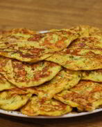 Блинчики из кабачков с сыром