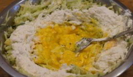 блинчики из кабачков с сыром