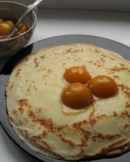 Рецепт блинчиков из рисовой муки