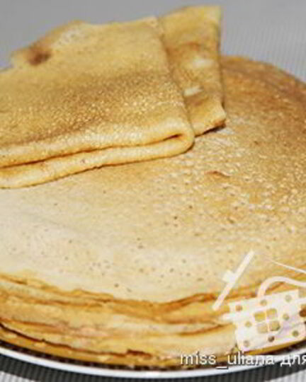 Рецепт блинчиков на молоке любимые