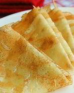 Блинчики на молоке с дырочками