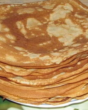 Блинчики на сметане