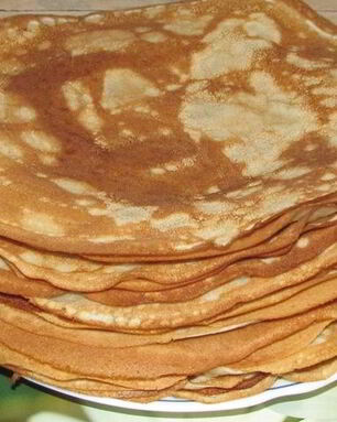 Блинчики на сметане