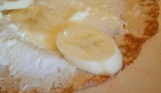 блинчики с банановой начинкой