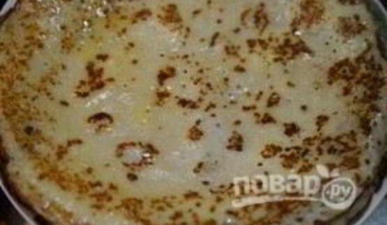 блинчики с грибами