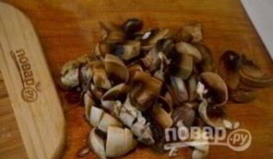 блинчики с грибами