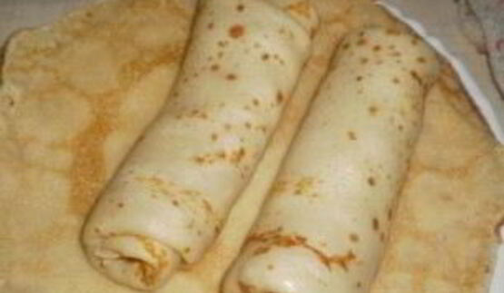 блинчики с капустой