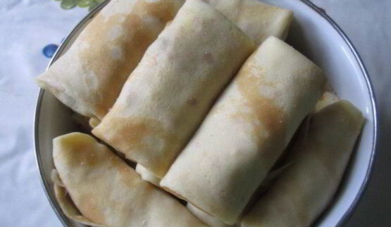 блинчики с курицей и грибами