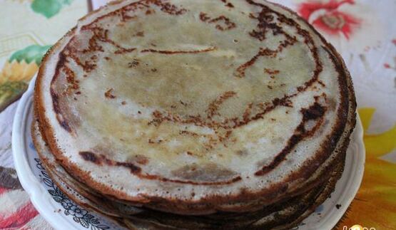 блинчики с пикантным творогом