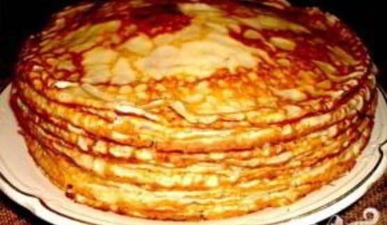 блины красные