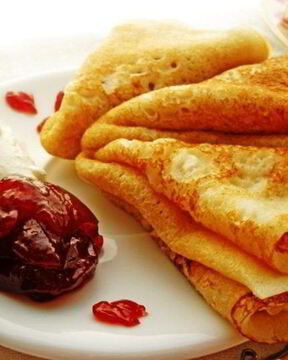 Блины на газированной воде