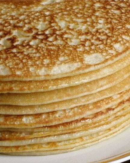 Рецепт блинов на кислом молоке толстые