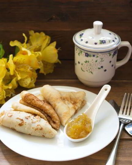 Рецепт блинов на кислом молоке