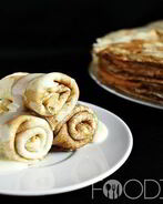 Блины на минеральной воде