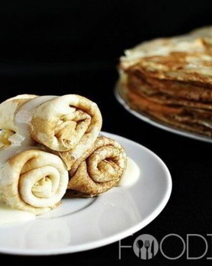 Рецепт блинов на минеральной воде