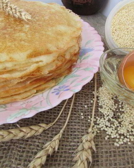 Рецепт блинов на пшенной каше