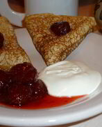 Блины на сыворотке с тыквой