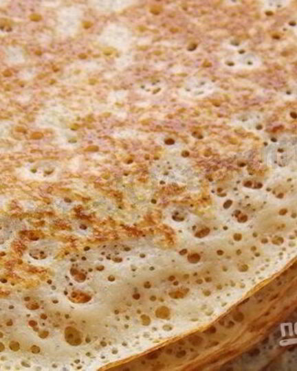 Рецепт блинов ны сыворотке тонких с дырочками