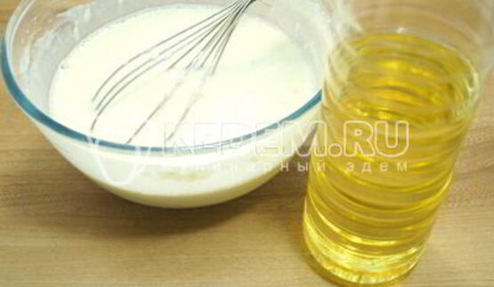 блины с фаршем и морковью по-корейски