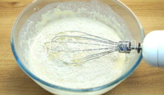 блины с красной икрой