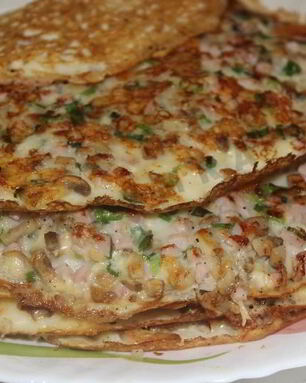 Блины с припеком классические