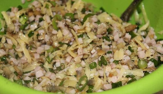 блины с припеком классические