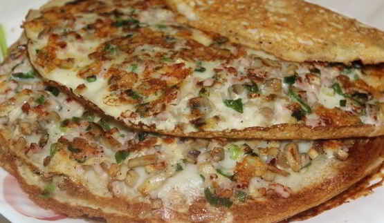 блины с припеком классические