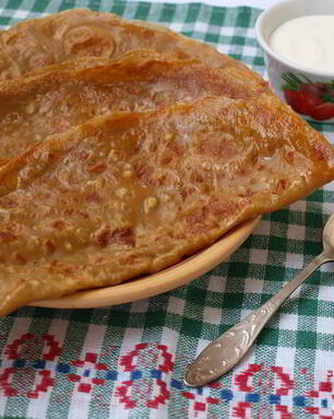 Голландские блинчики с сыром