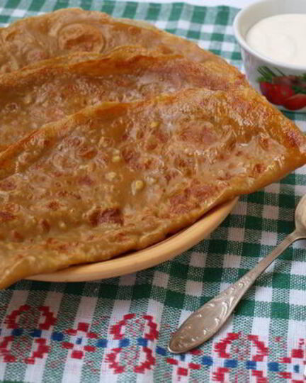 Рецепт голландских блинчиков с сыром