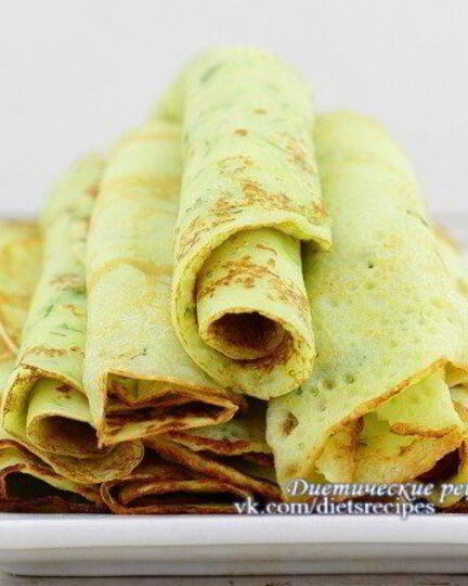 Рецепт кабачковых блинов