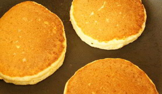 кукурузные панкейки