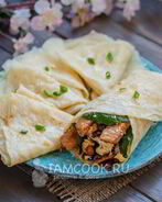 Мандаринские блинчики