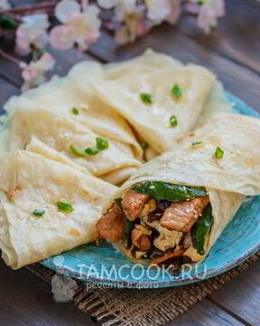 Мандаринские блинчики