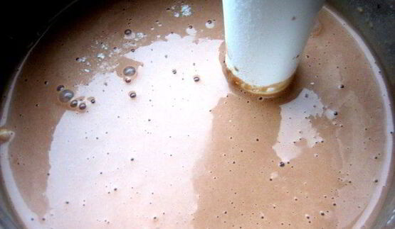 праздничные шоколадные блинчики с творогом