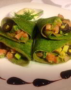 Шпинатные блинчики