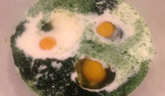 шпинатные блинчики