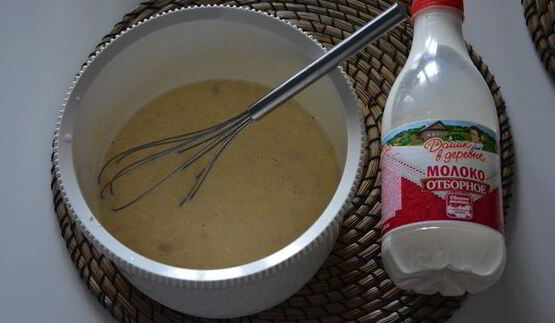 цельнозерновые заварные блины