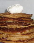 Тыквенные пряные блинчики