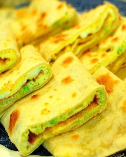 Рецепт яичных блинов