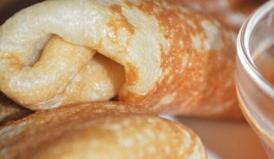 заварные блины без яиц