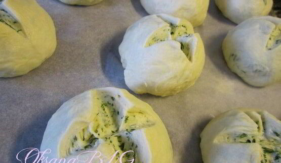 болгарские булочки с укропом