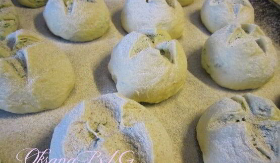 болгарские булочки с укропом
