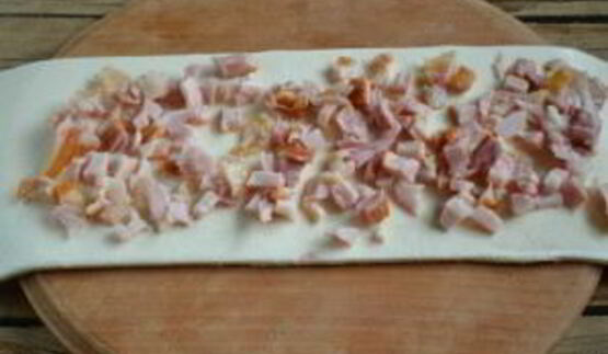 булочки из слоеного бездрожжевого теста