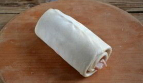 булочки из слоеного бездрожжевого теста