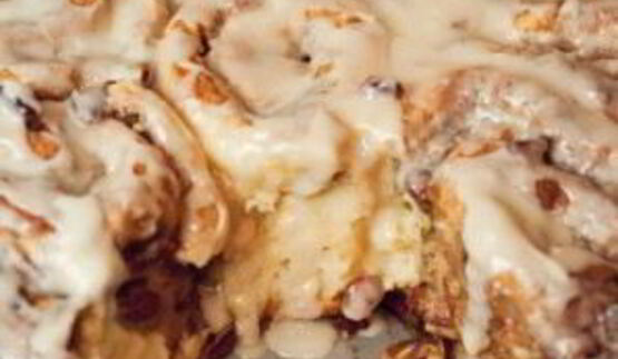 булочки с корицей и орехами