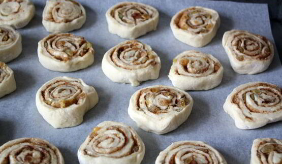 булочки с корицей