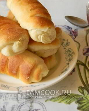 Булочки с плавленным сыром