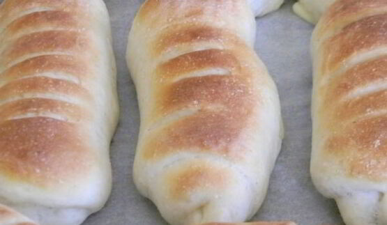 булочки с плавленным сыром